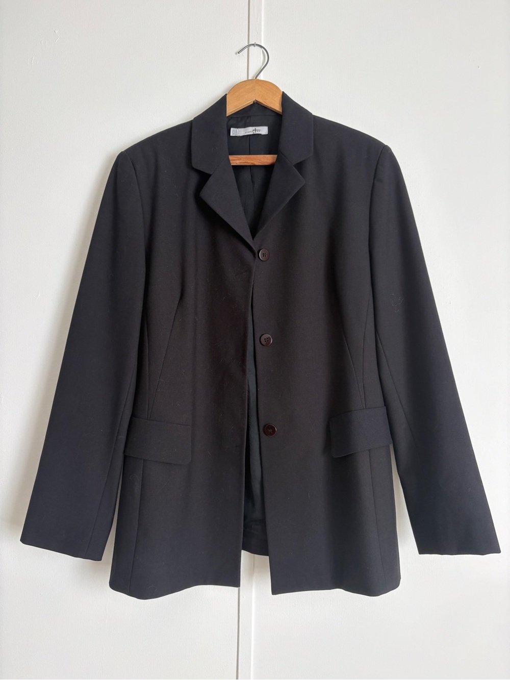 Jax Studio Black Women's Tailored Blazer Jacket